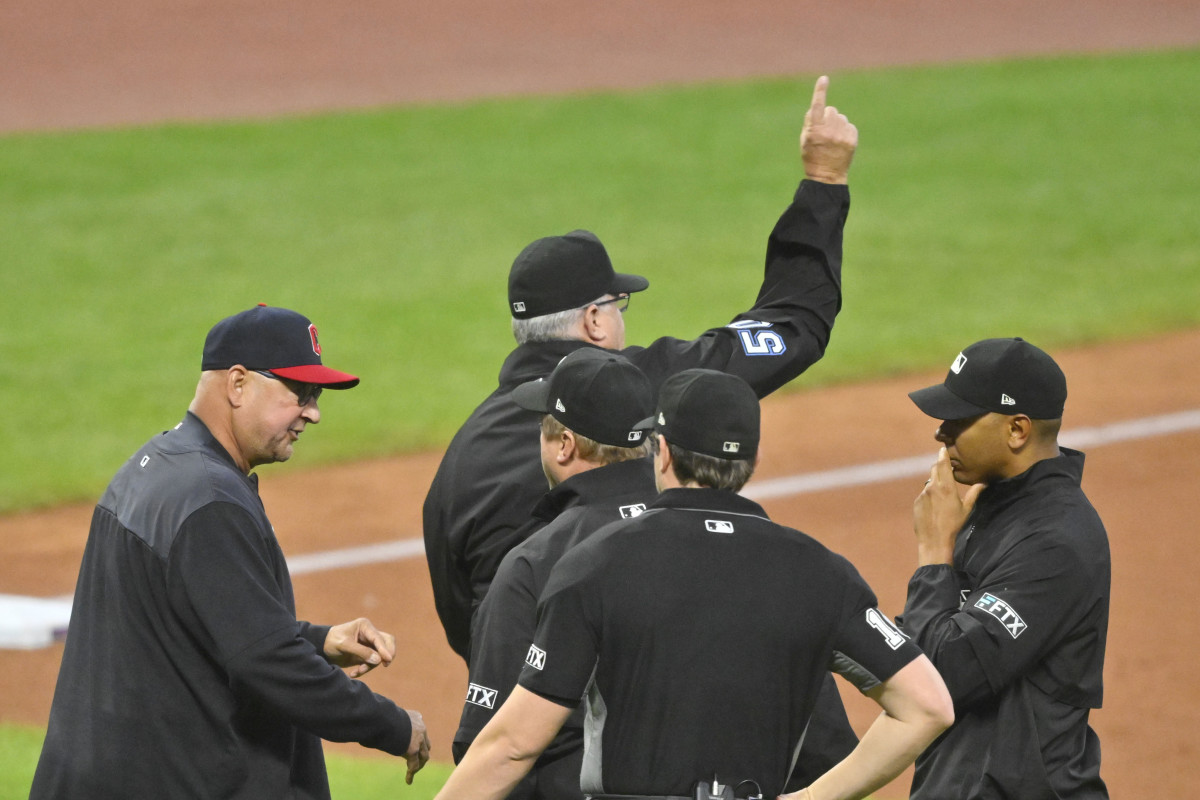 Terry Francona Ejected vs. Oakland