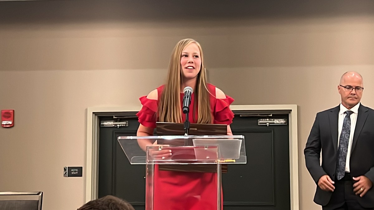 2022 ASWA Awards Banquet: Miss Softball, Kenleigh Cahalan