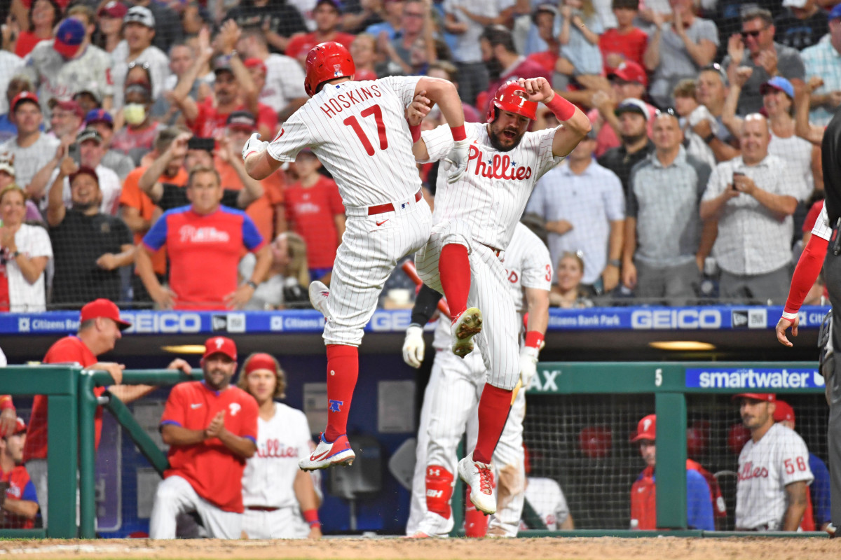 Philadelphia Phillies Rebound as Rhys Hoskins Walks-Off Against Miami  Marlins - Sports Illustrated Inside The Phillies