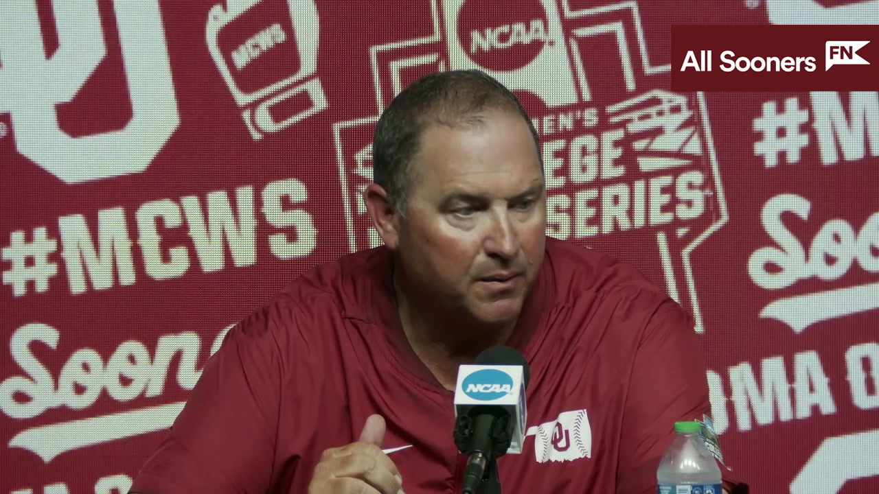 WATCH Oklahoma CWS Postgame Press Conference Vs Notre Dame Sports Illustrated Oklahoma