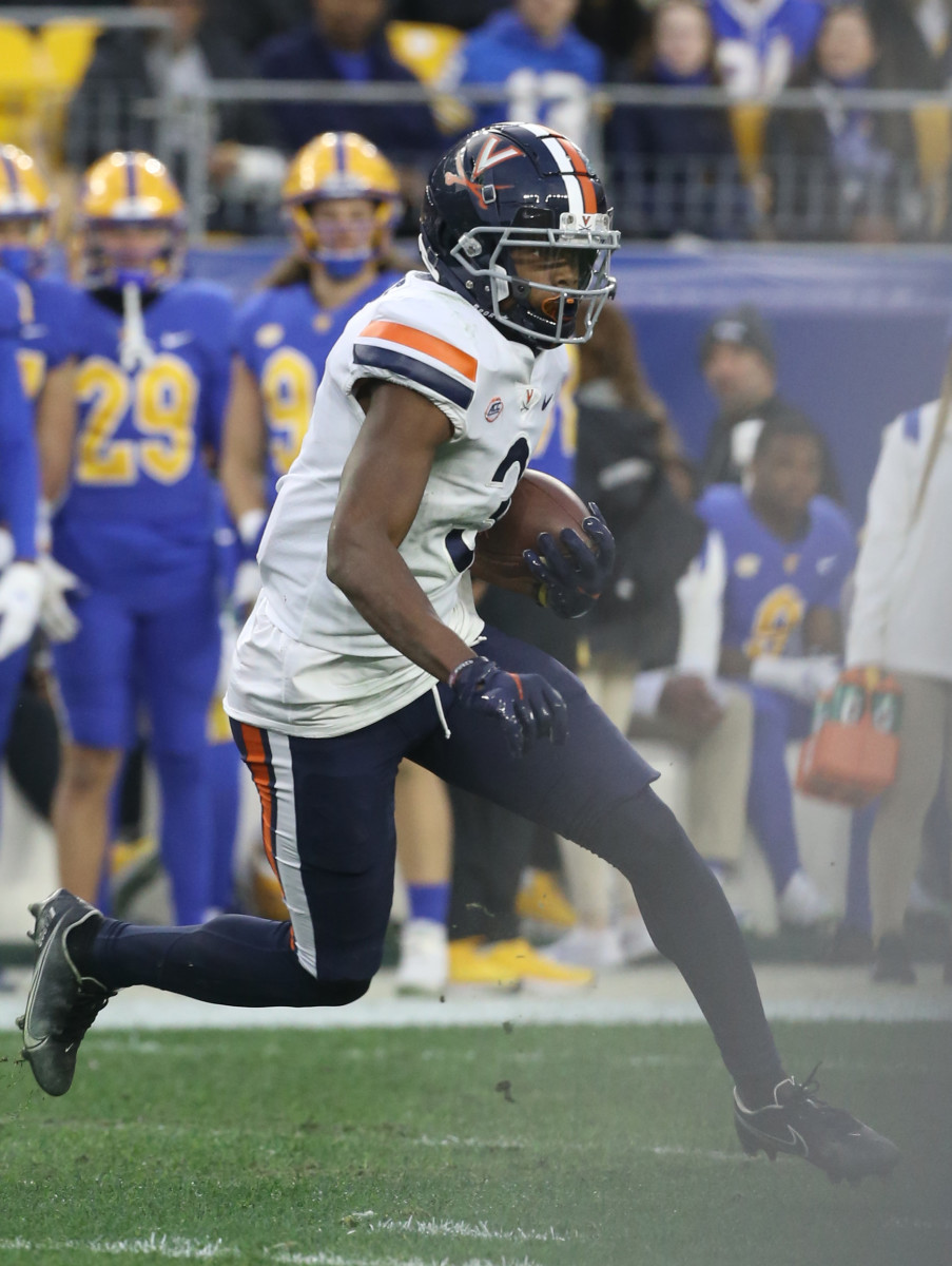 Virginia Wide Receiver Dontayvion Wicks