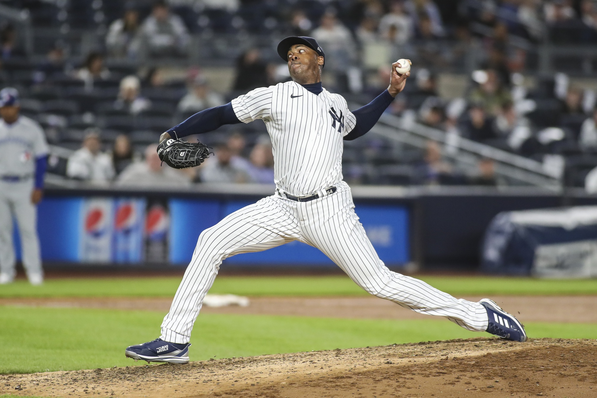 Yankees pitcher Aroldis Chapman to rehab with Patriots this weekend in  Somerset – Trentonian