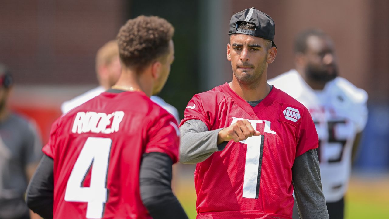 Monday Night Football NFL DFS picks: Jets vs. Falcons bargains include  Marcus Mariota and Desmond Ridder