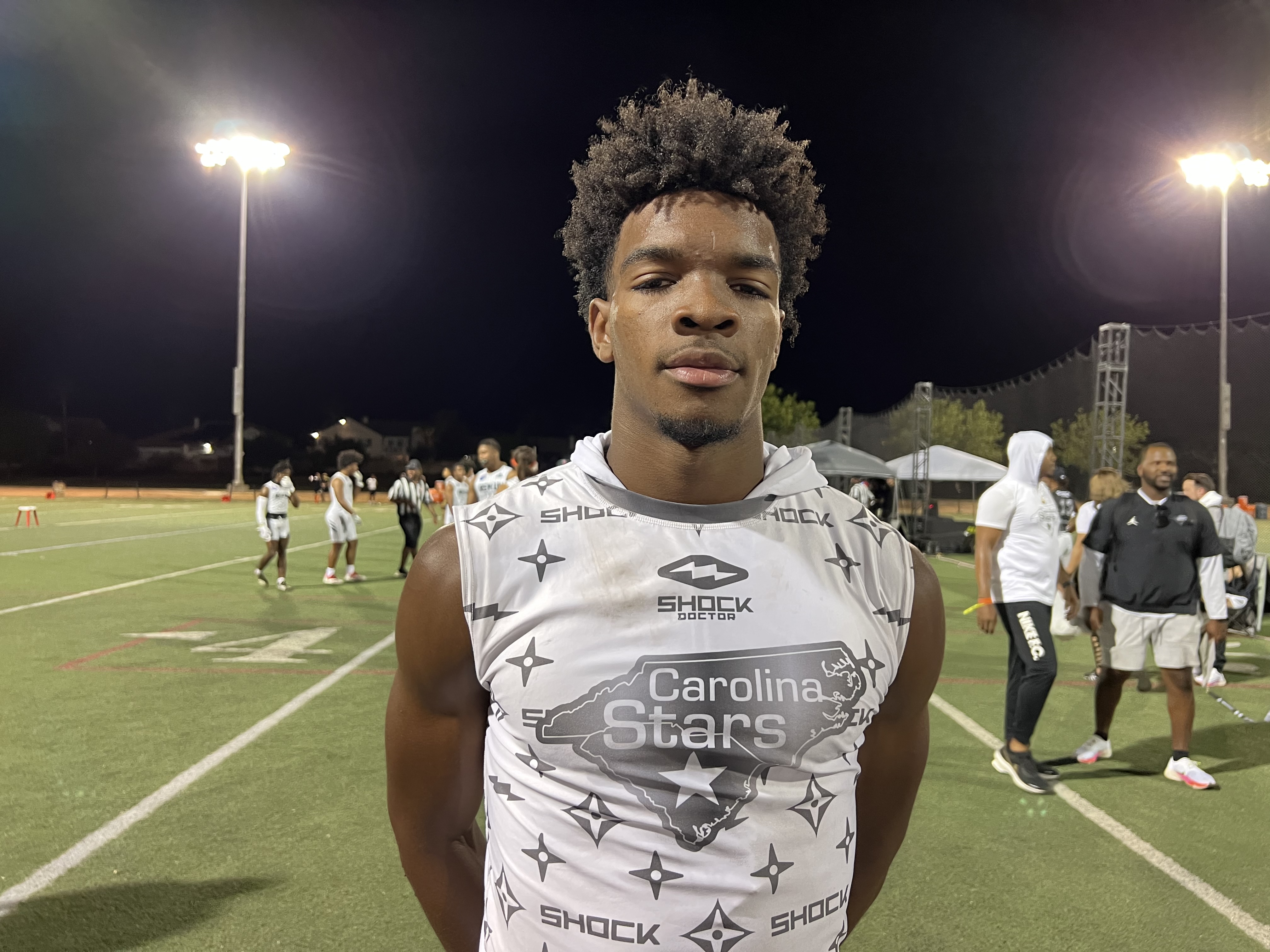 North Carolina Receiver Nathan Leacock Talks Interest In Tennessee Vols ...