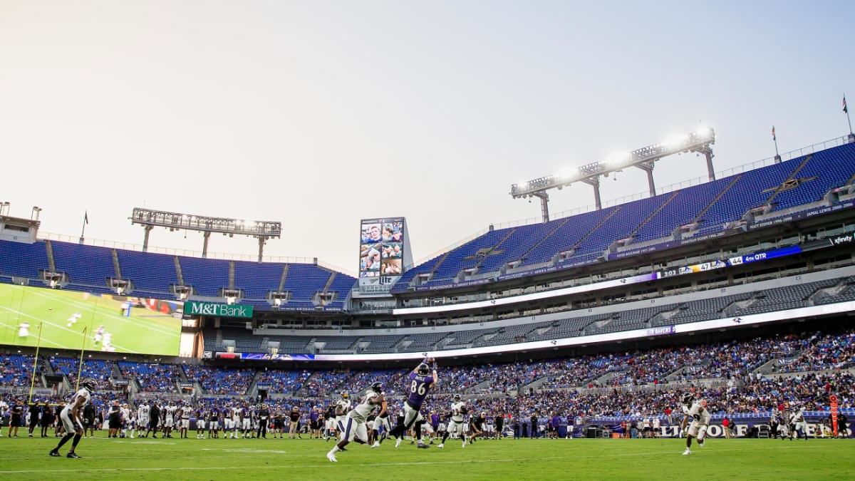 Ravens' open practice at M&T Bank Stadium