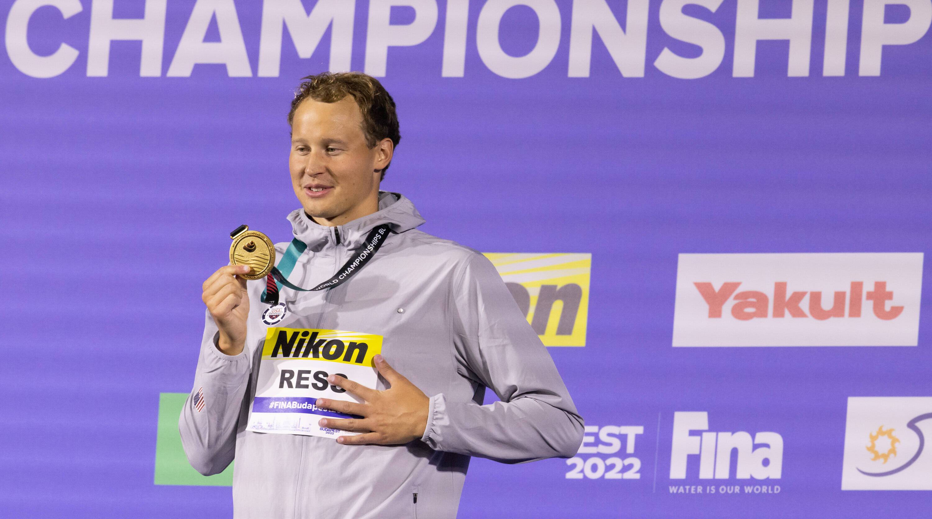 American Swimmer Justin Ress Wins Gold at Worlds After Initial DQ ...