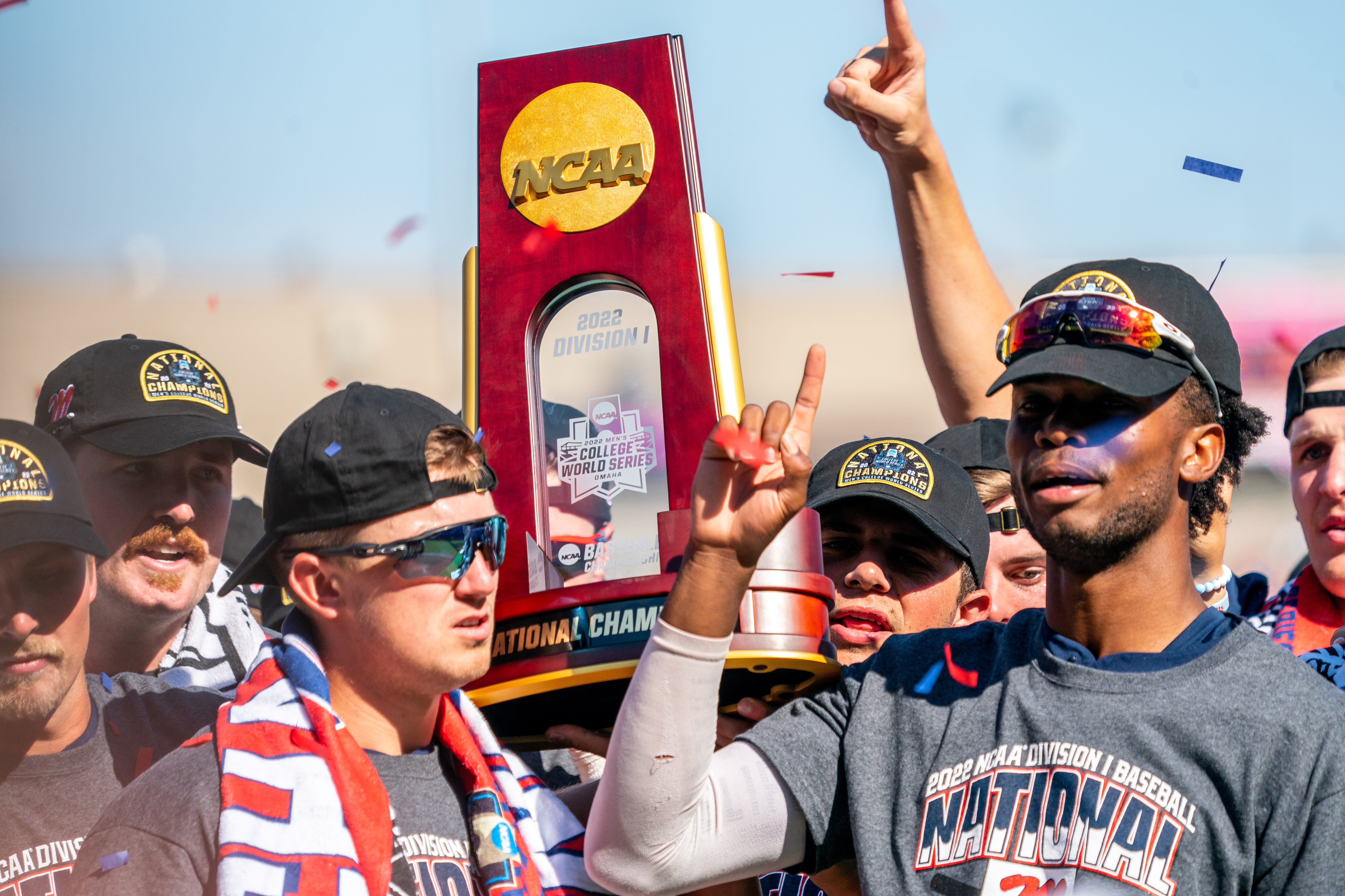 Ole Miss College World Series trophy makes its stop in Hattiesburg