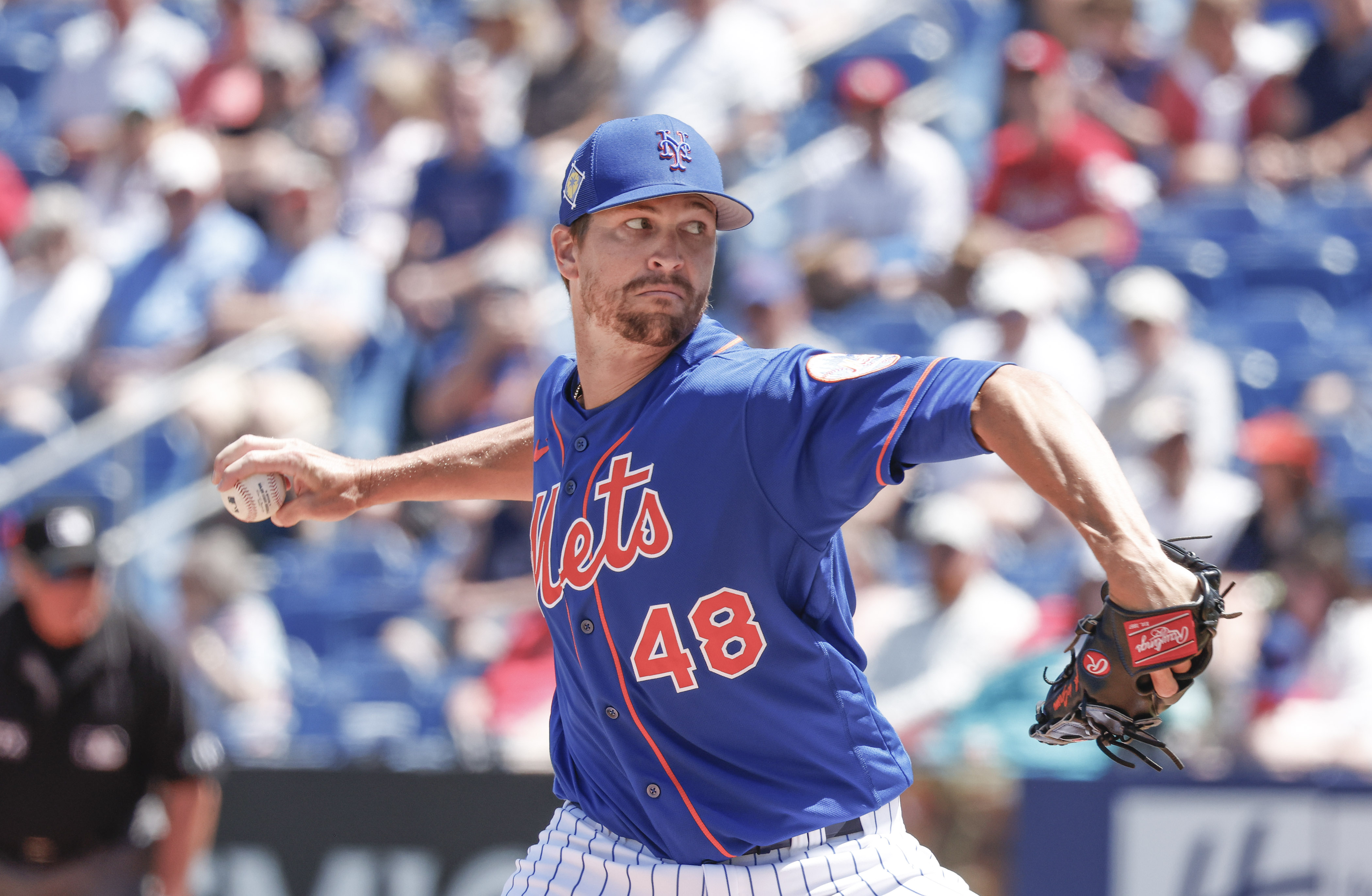 Jacob deGrom strikes out six in second rehab start