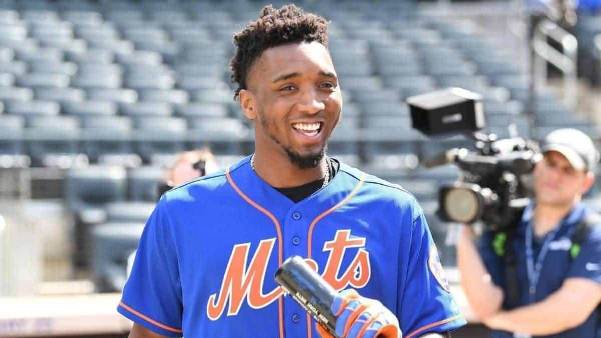 Donovan Mitchell Spotted In New York At Baseball Game With Jalen