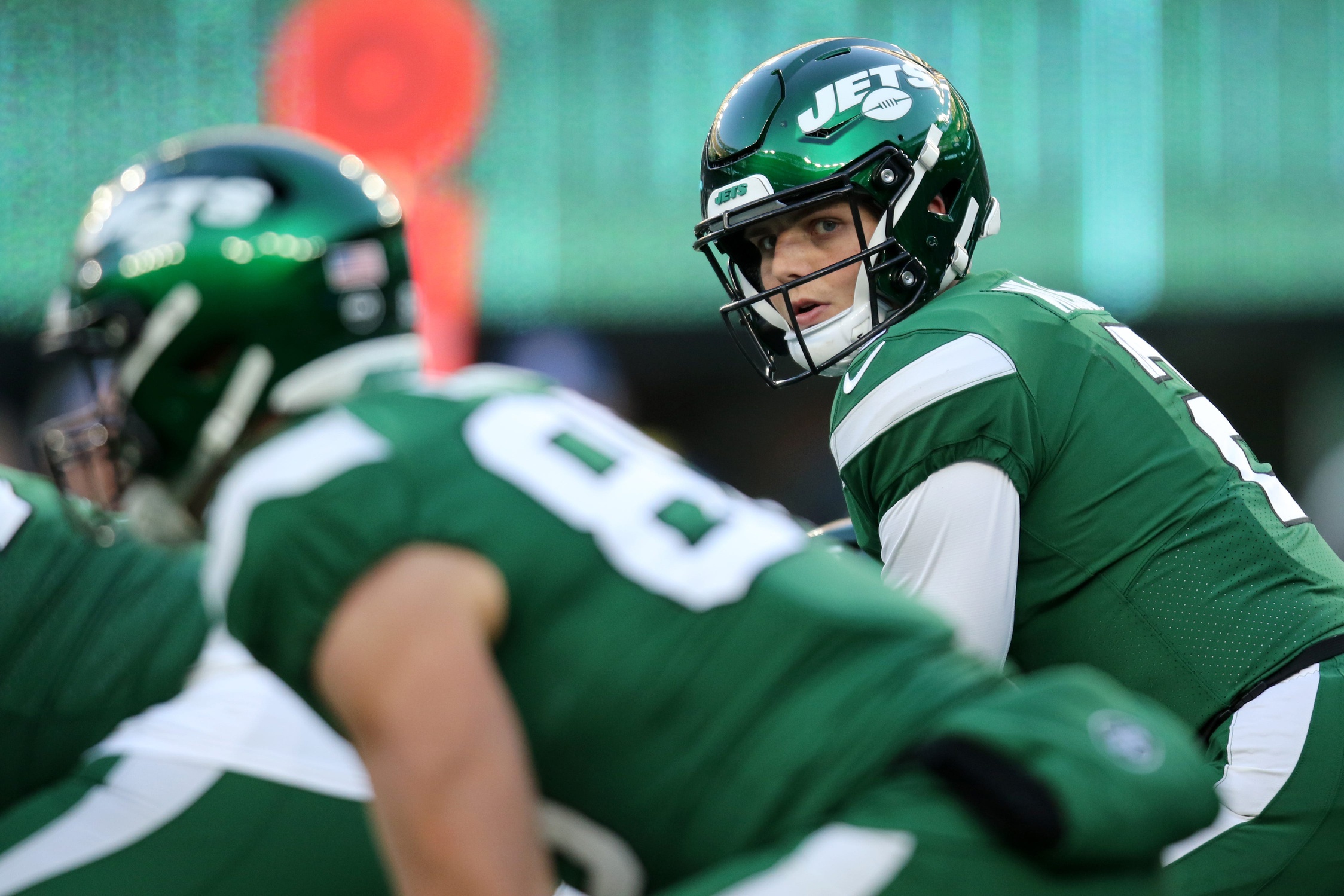 New York Jets QB Zach Wilson Bulked Up in Weight to Get Stronger This  Offseason - Sports Illustrated New York Jets News, Analysis and More