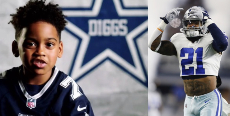 Cowboys Critique: Little Aaiden Diggs Rips Dallas RB Ezekiel Elliott ...