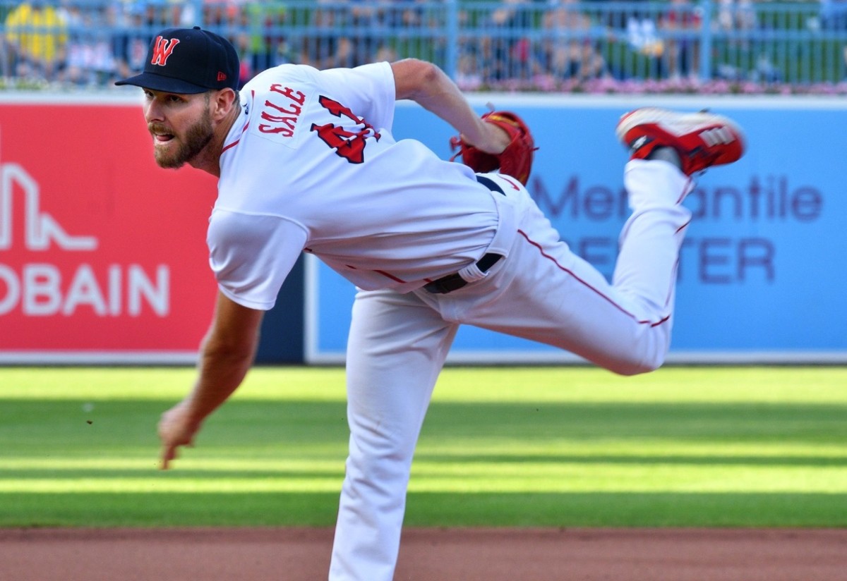 Chris Sale will start Game 1 of ALCS for Boston Red Sox; Nathan Eovaldi  will pitch Game 2 vs. Astros 