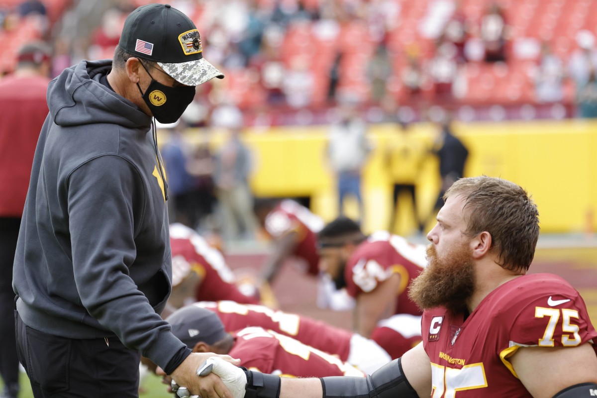 Washington All-Pro guard Brandon Scherff in virus protocol