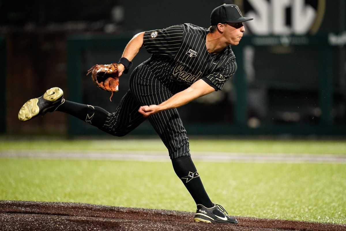 Shop Vanderbilt Pinstripe Baseball Jersey