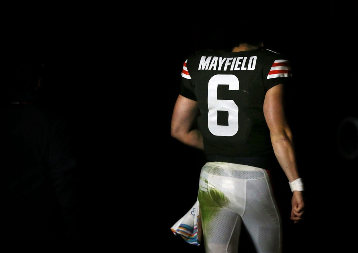 black baker mayfield jersey