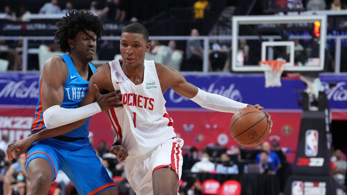 Jabari Smith Jr. - Houston Rockets - Game-Worn City Edition Jersey - Worn 4  Games - Recorded a Double-Double - 2022-23 NBA Season