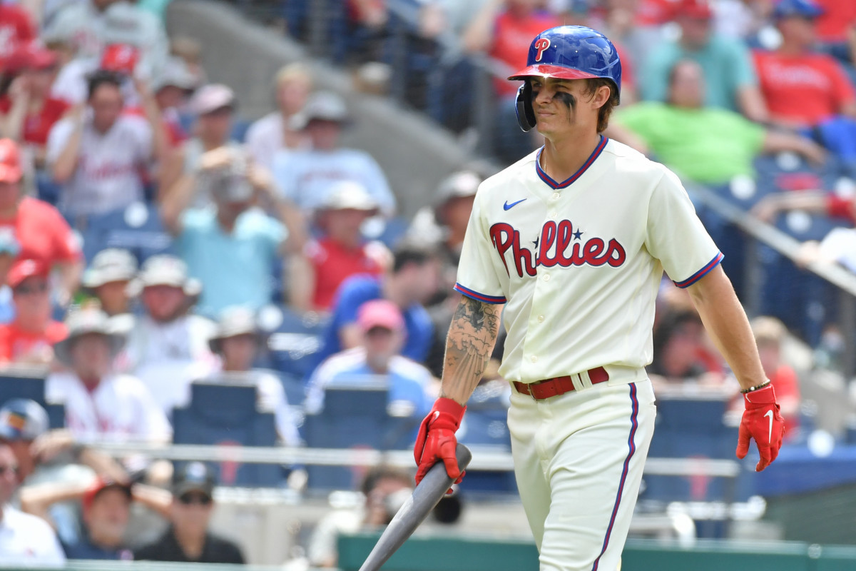 Mickey Moniak homers in first at-bat of season for Angels  Phillies Nation  - Your source for Philadelphia Phillies news, opinion, history, rumors,  events, and other fun stuff.