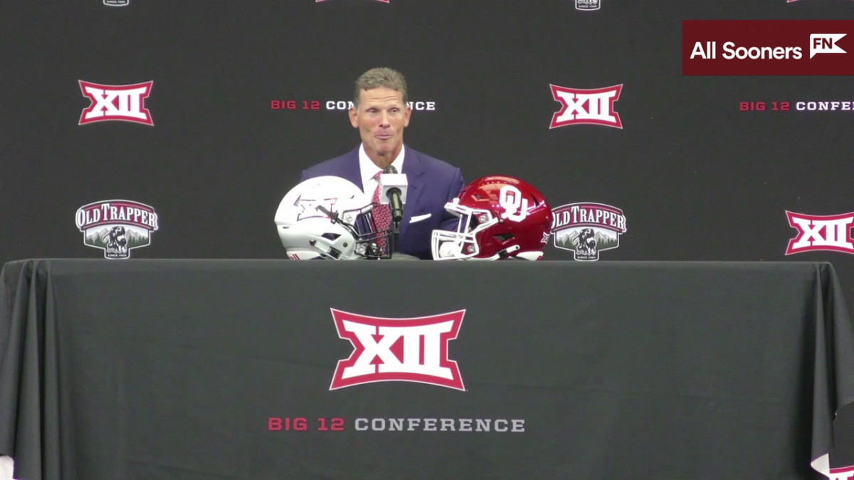 Oklahoma Head Football Coach Brent Venables at Big 12 Media Day