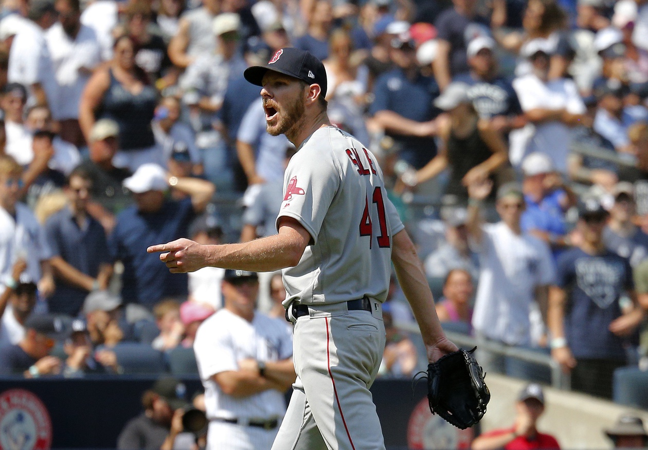 Chris Sale Leaves Game After Getting Hit in Pinky By Line Drive vs. Yankees  - Sports Illustrated