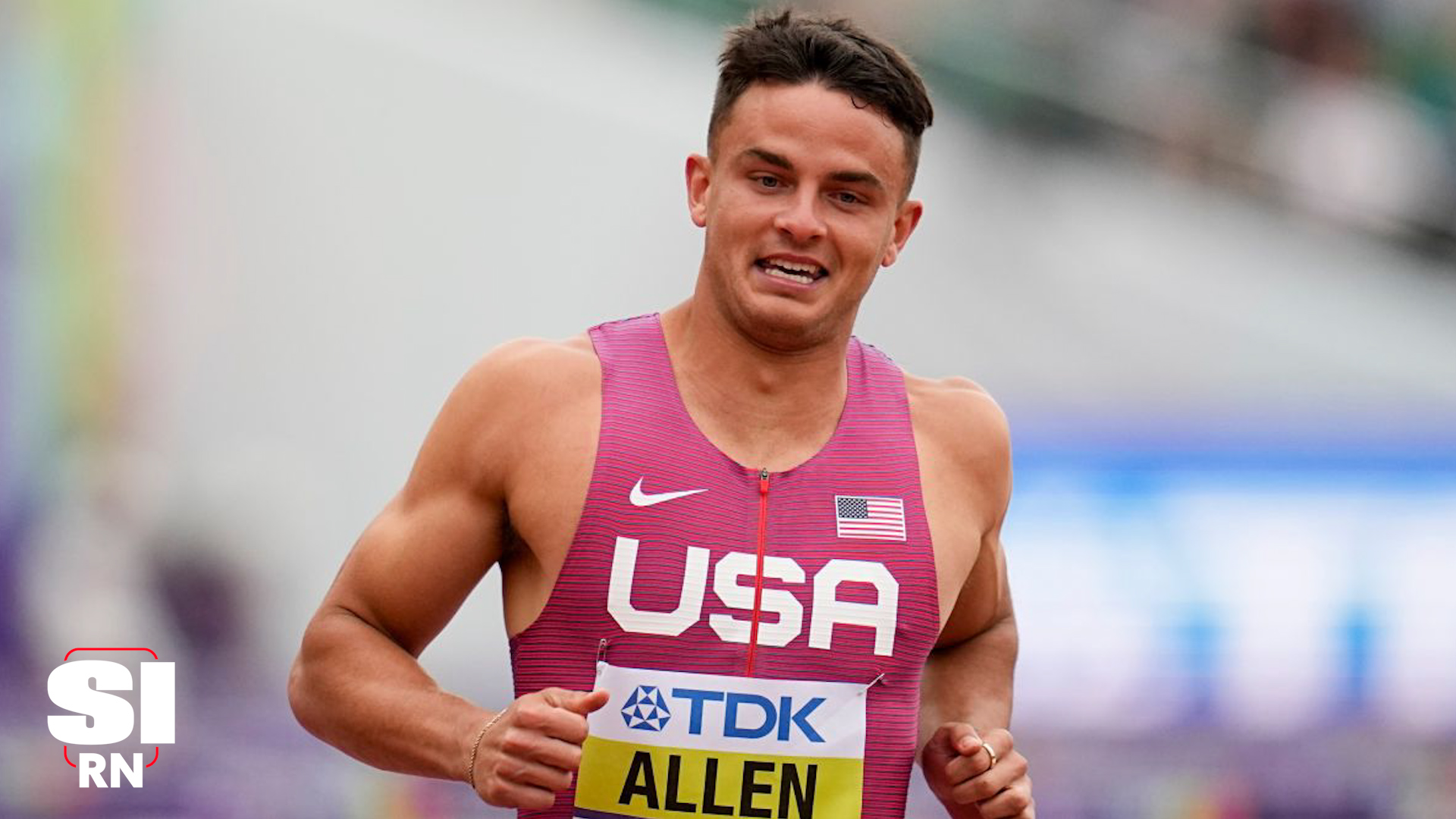 Devon Allen disqualified from 110m hurdles final for false start ...