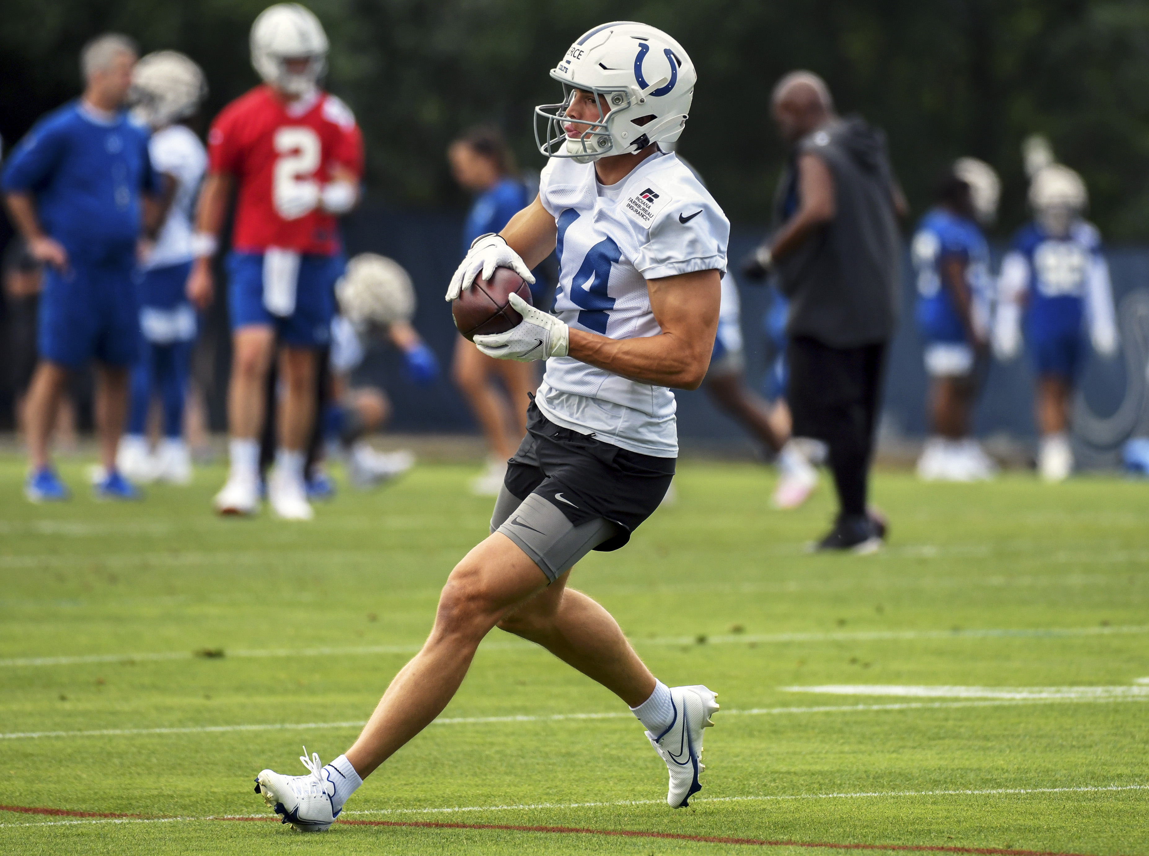 Look Alec Pierce Draws Colts Logo; Named Day Two Steal in 2022 NFL