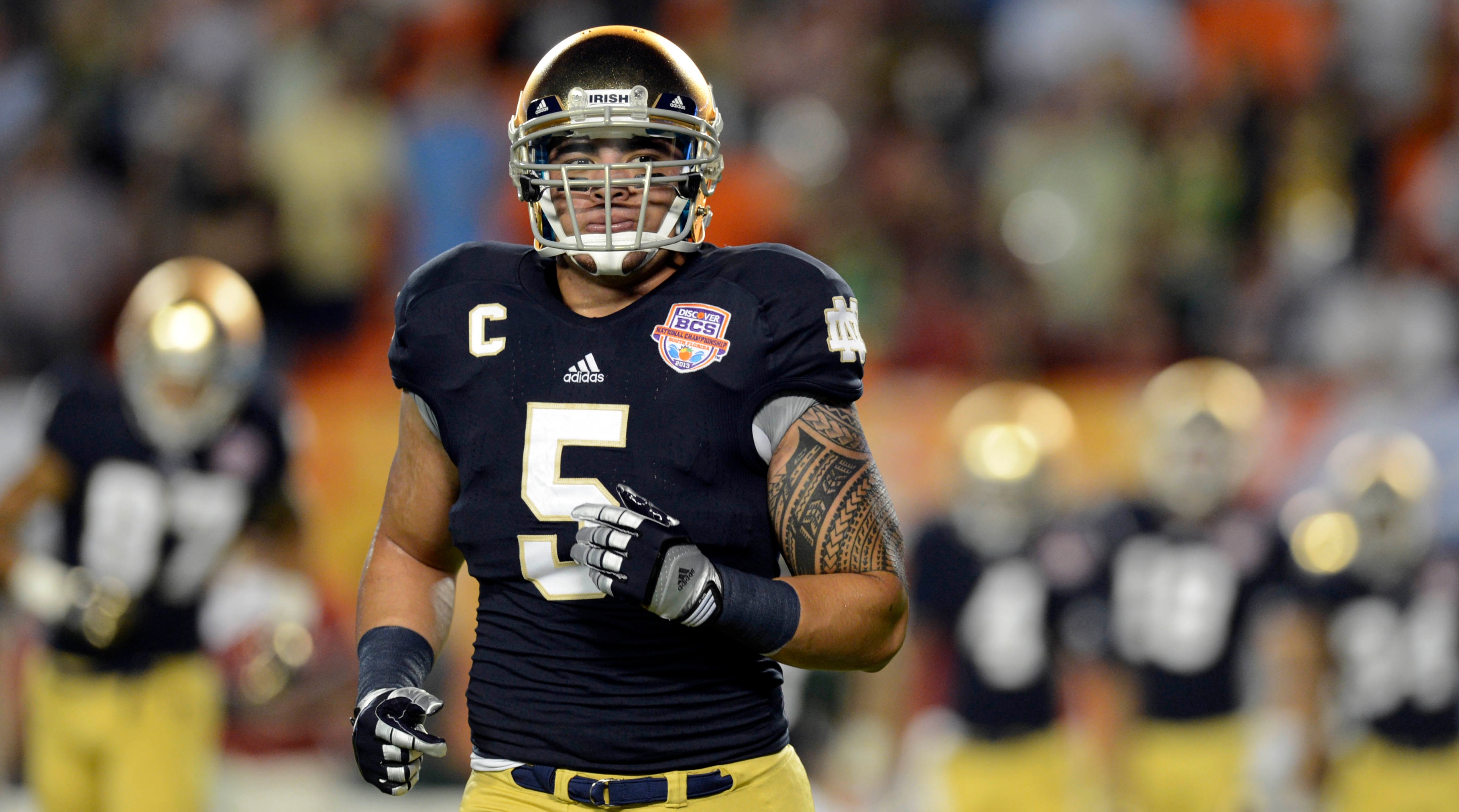 NBC announces Manti Te'o will participate in Notre Dame-BYU broadcast -  Saturday Road