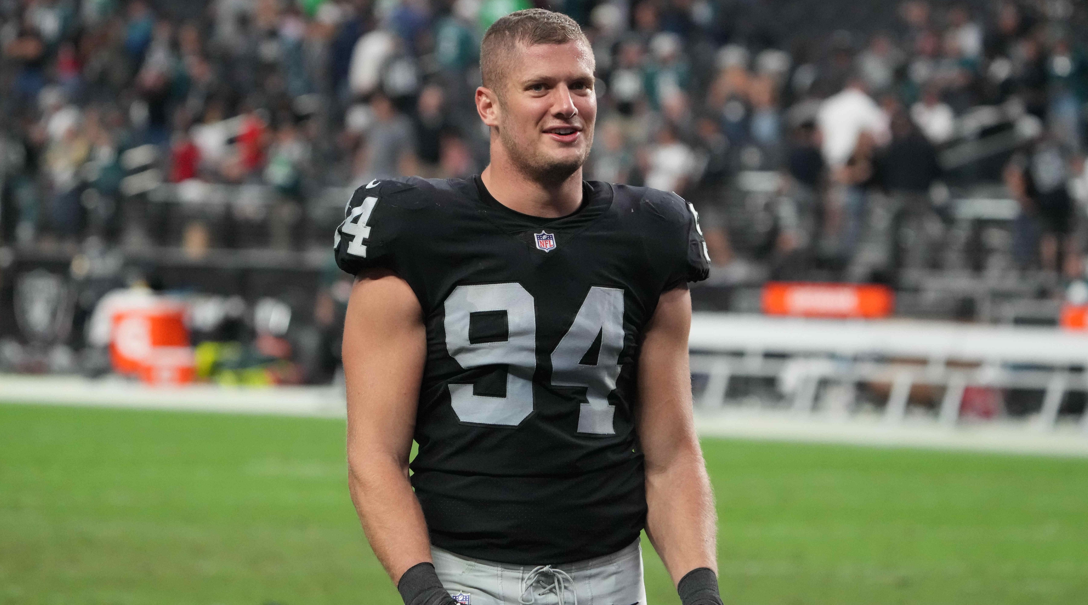 Carl Nassib reflects on publicly coming out on social media, hopes for fall  NFL season - ABC News