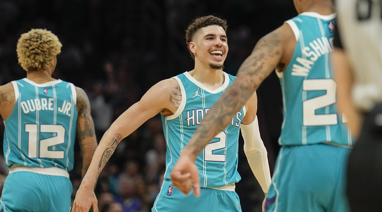 Hornets Nation - Well, we wish we can also call Michael Jordan our uncle  too like LaMelo Ball 😂 #NBA #hornetsnation #LaMeloBall #MichaelJordan  #AllFly