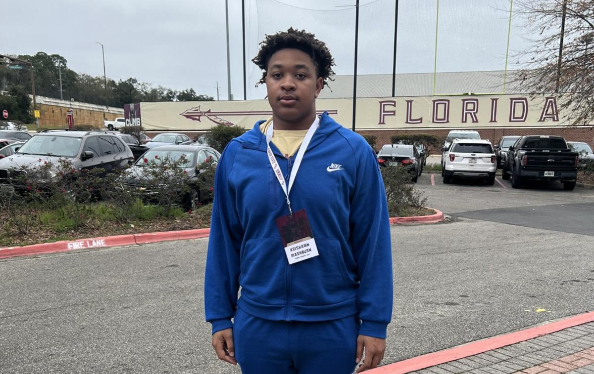 BREAKING: 2024 DL Keishawn Mashburn talks about why he committed to Florida State