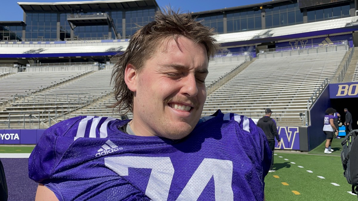 Corey Luciano details his winding UW football career, which has brought him to center.