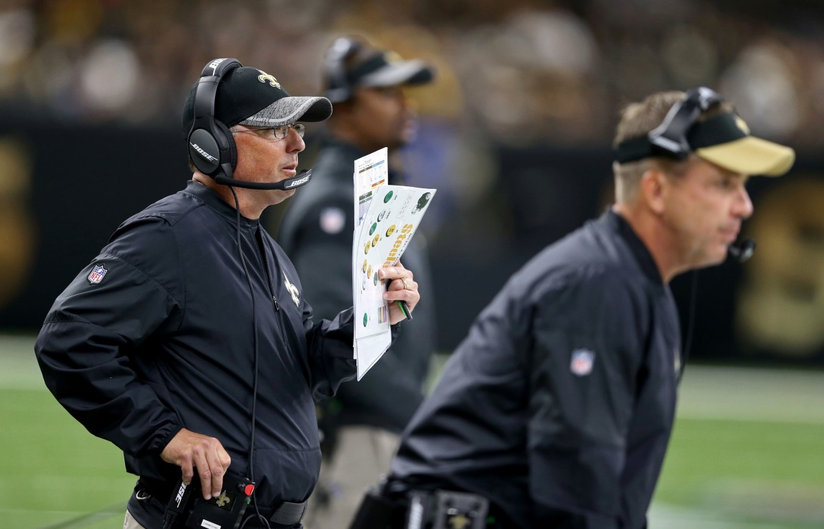 Pete Carmichael Steps Out of Sean Payton's Shadow - Sports Illustrated ...