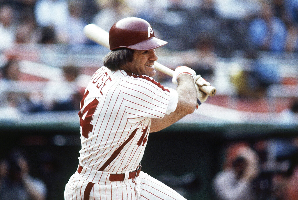 1980-83 Pete Rose Batting Practice Worn Philadelphia Phillies, Lot #81932