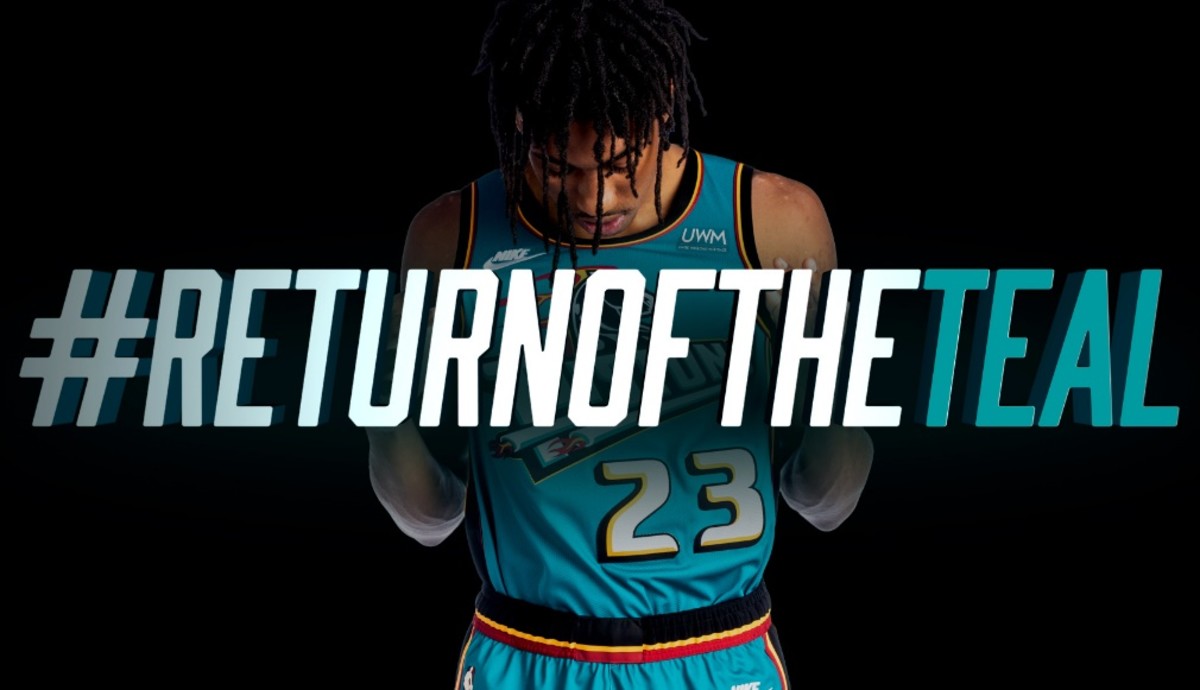 NBA: Wizards may bring back teal and gold jerseys next season