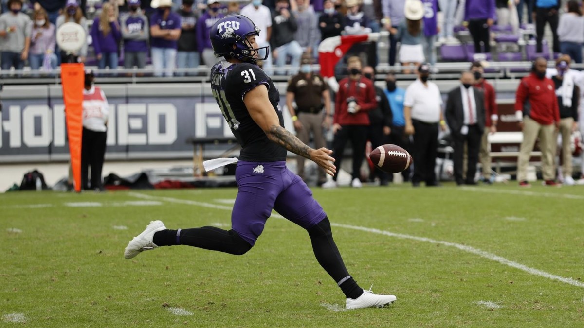 Jordy Sandy, TCU punter