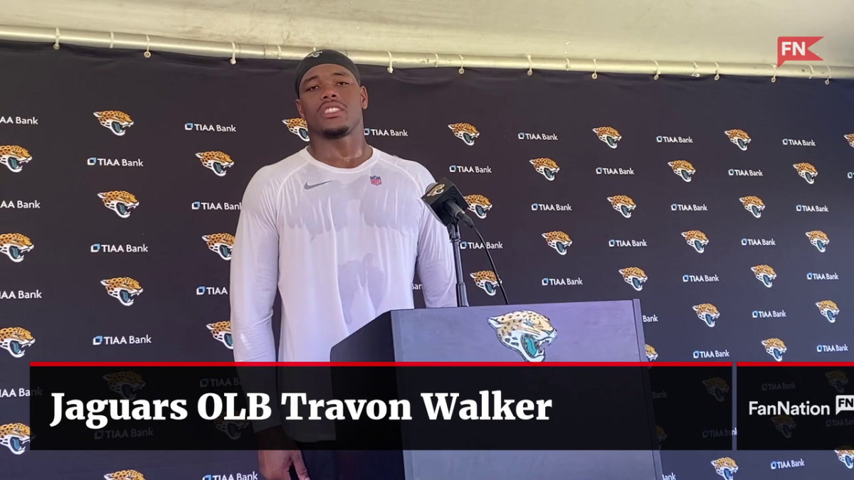 Jaguars linebacker Travon Walker has high ankle injury