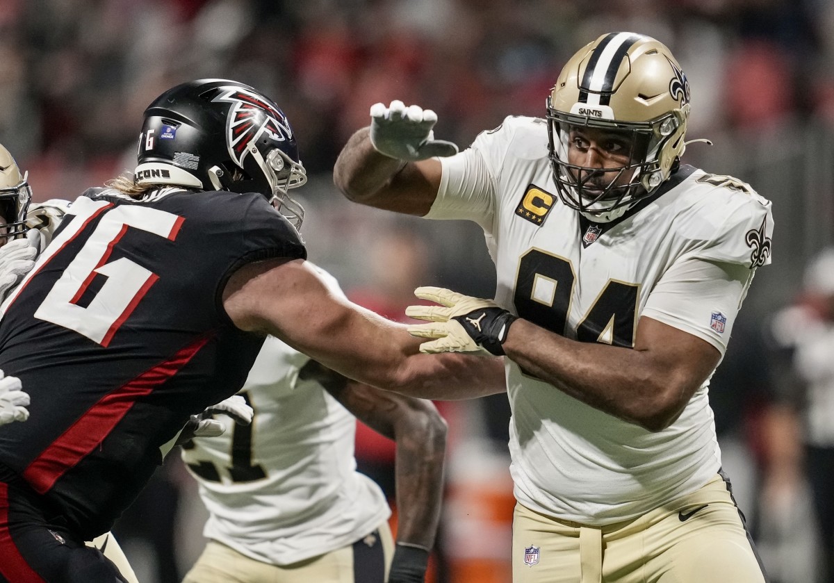 Cameron Jordan of the New Orleans Saints