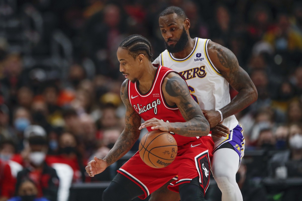 ClutchPoints on X: LeBron James showing some love to DeMar DeRozan after  their win today in the Drew League ❤️ Both players combined for 72 points.   / X