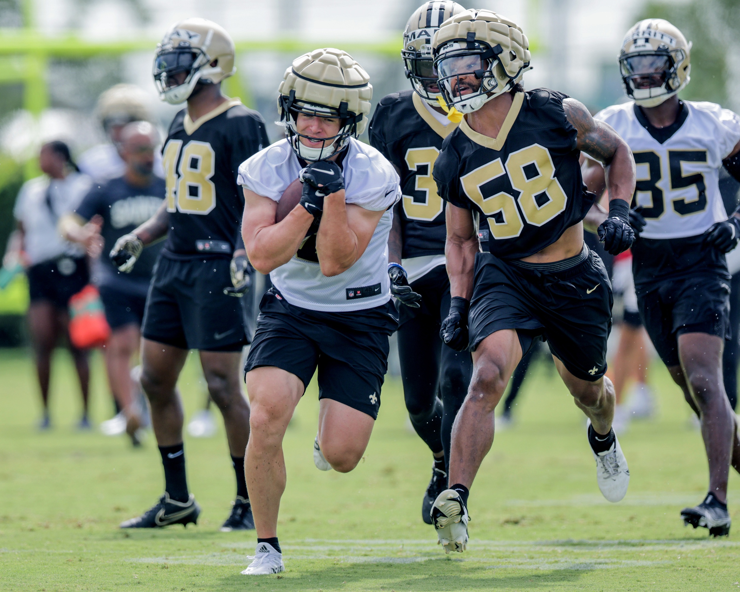 Saints Countdown to 2022 Kickoff,#47-45: Anzalone, Gajan, Collins - Sports  Illustrated New Orleans Saints News, Analysis and More