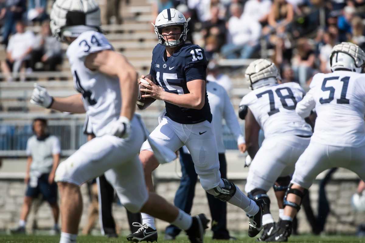 Penn State Football Entering Season With Unforeseen Promise At Quarterback  Behind Likely Starter Drew Allar