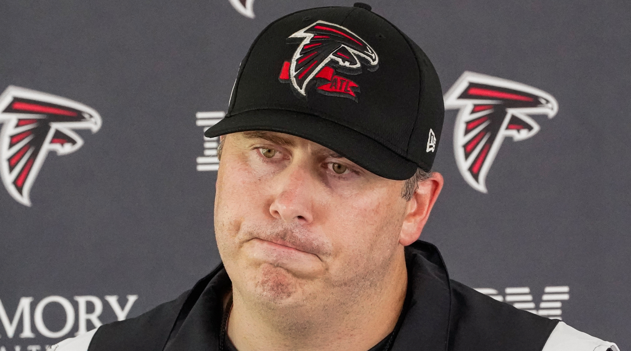 Falcons coach Arthur Smith brushes off dismal passing stats following  opening win over Panthers