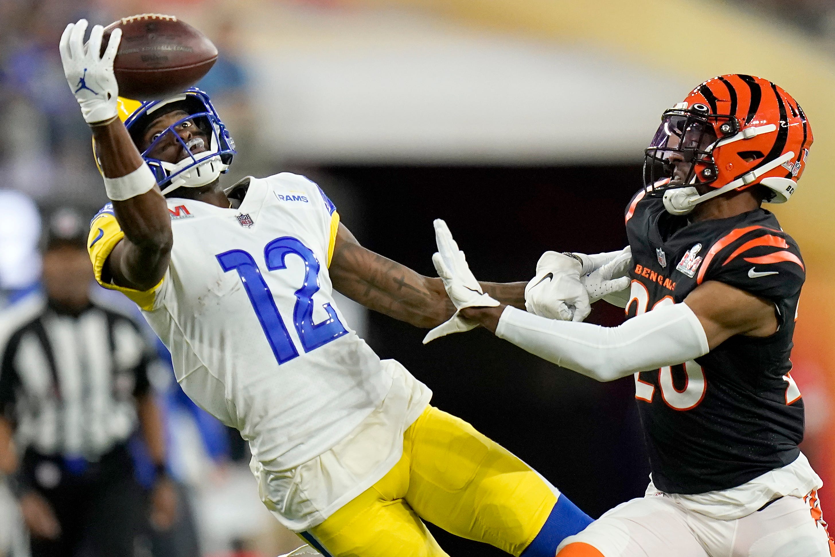 Van Jefferson gets into scuffle with Broncos DB during practice