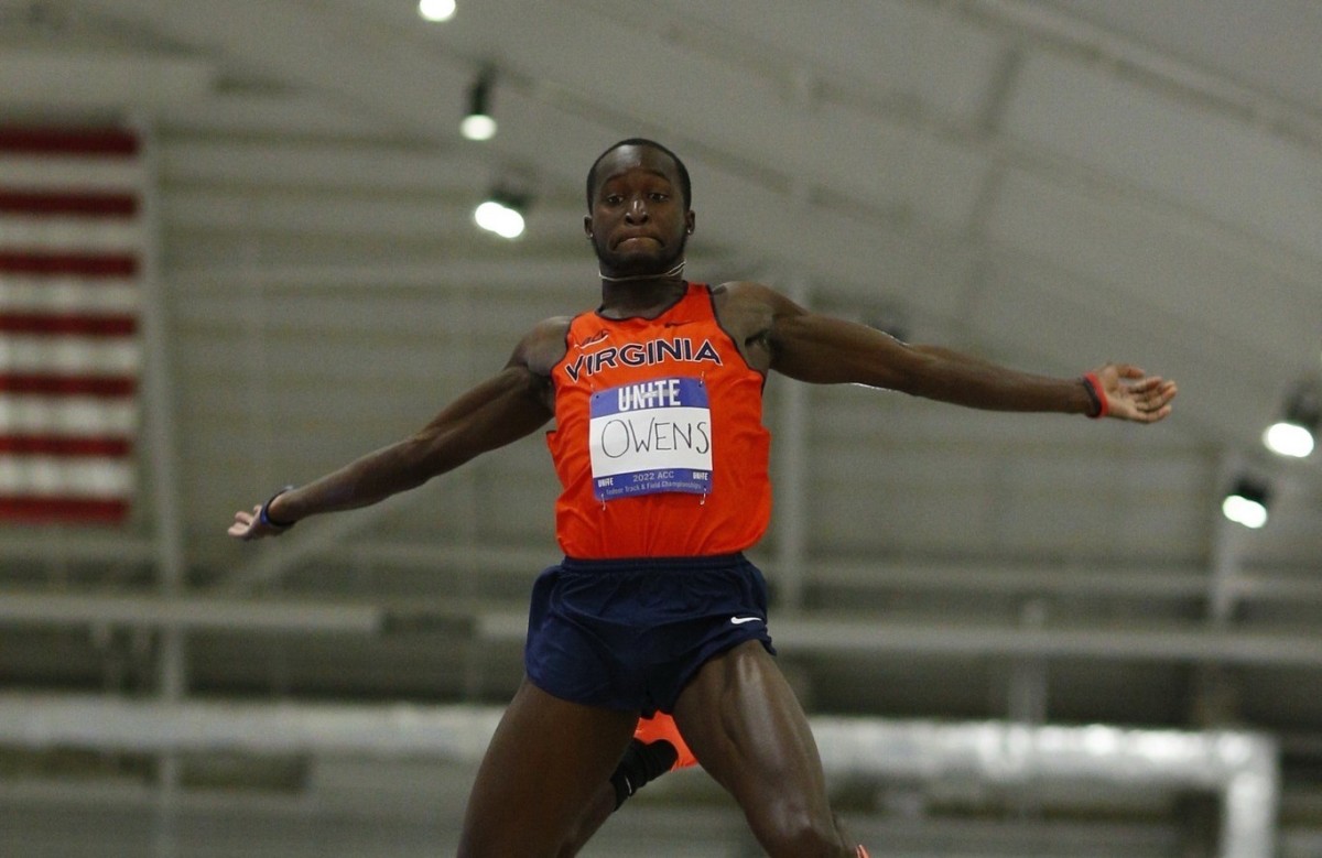 Owayne Owens, Virginia track & field