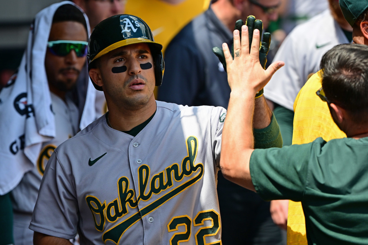 Oakland A's Center Fielder Ramón Laureano