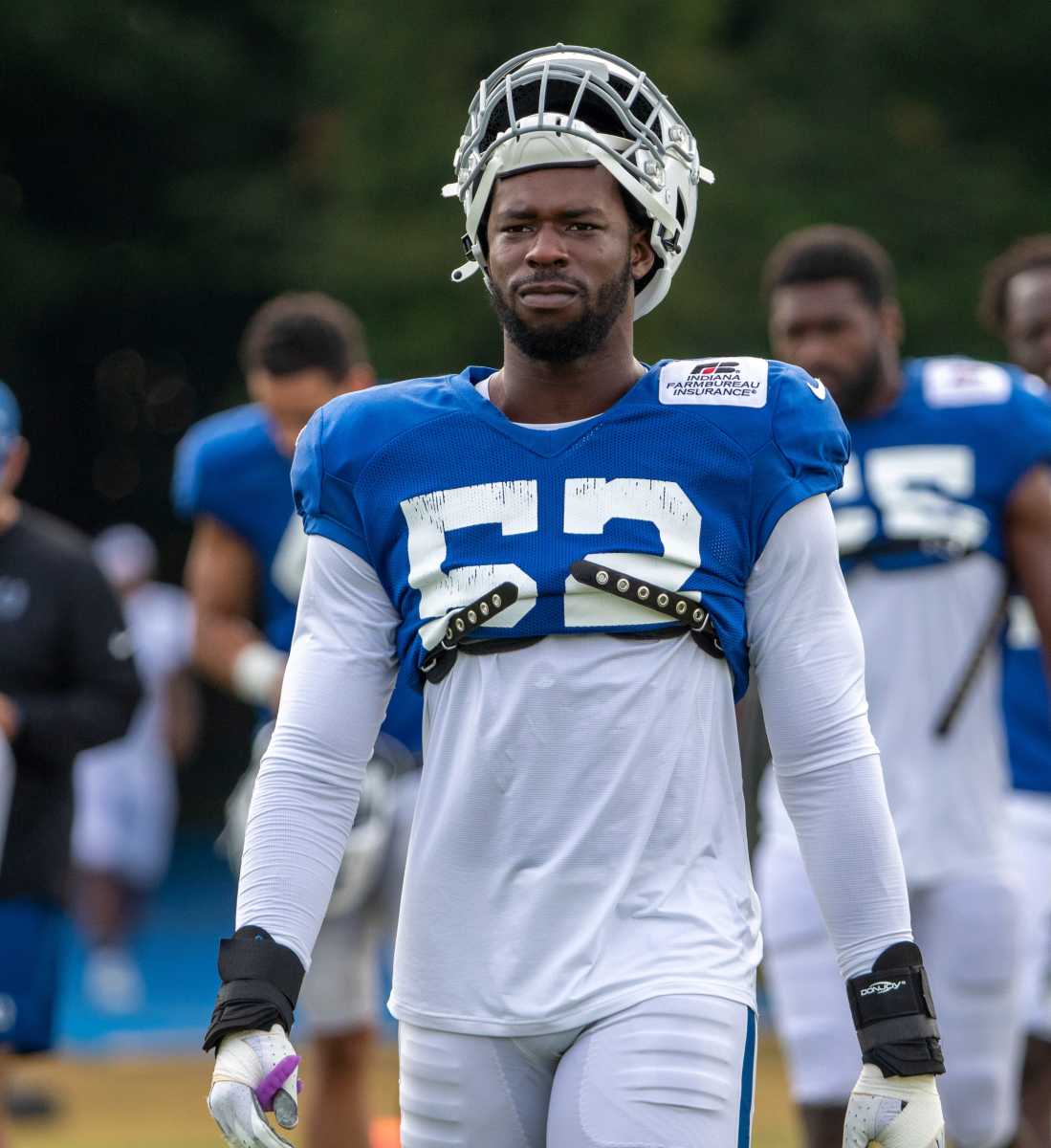 Colts' Ben Banogu competes for what's likely his last shot to