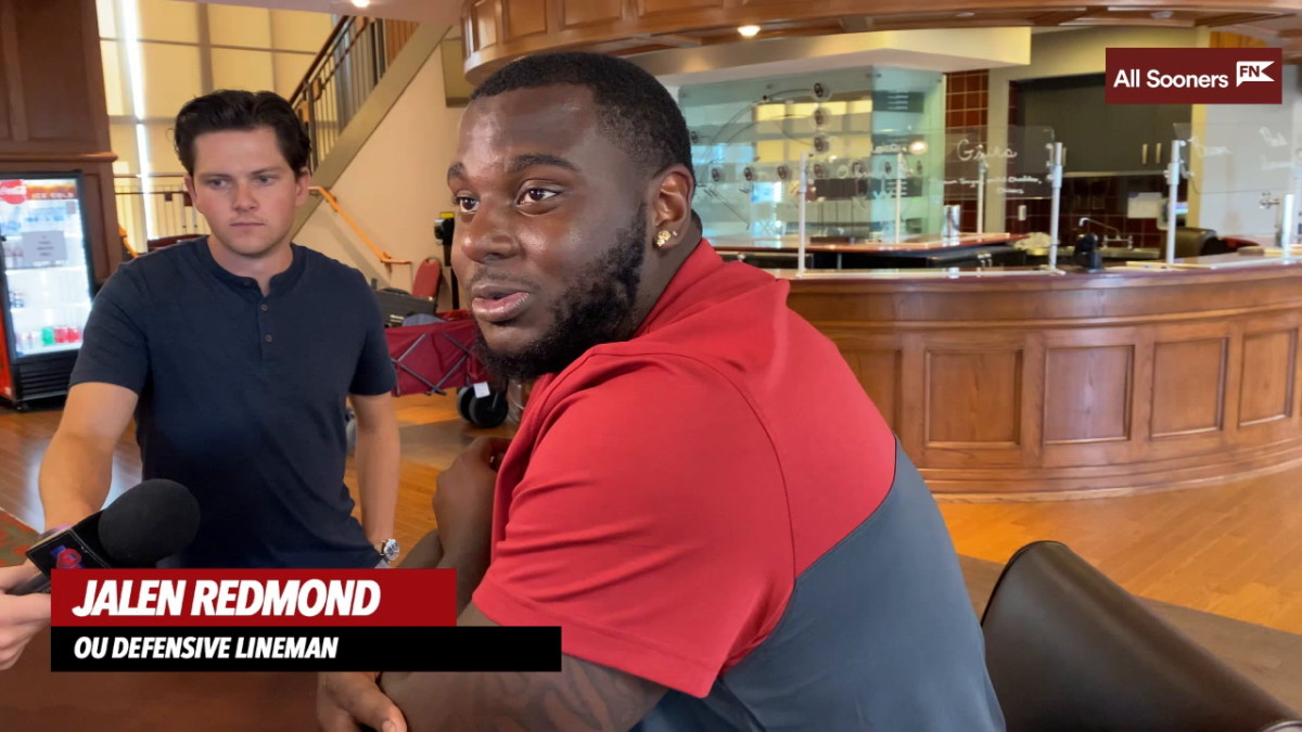 WATCH: Oklahoma DL Jalen Redmond Media Day Press Conference