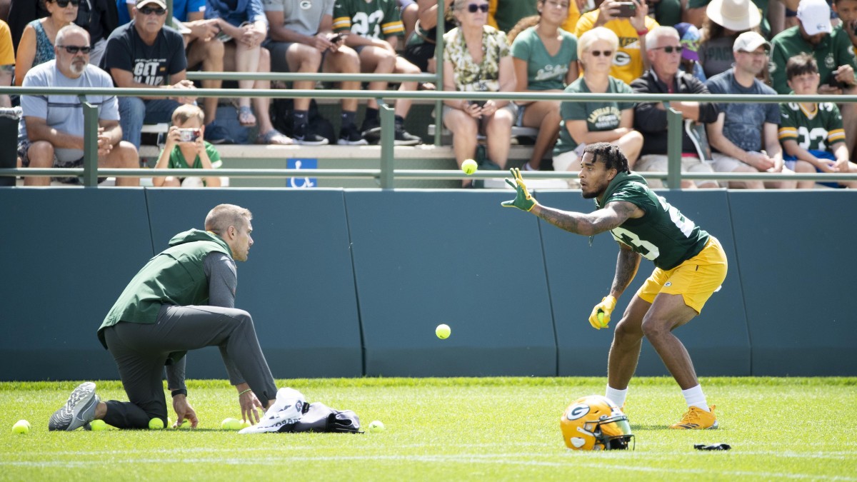 Packers starter receives wake-up call during training camp practice - A to  Z Sports