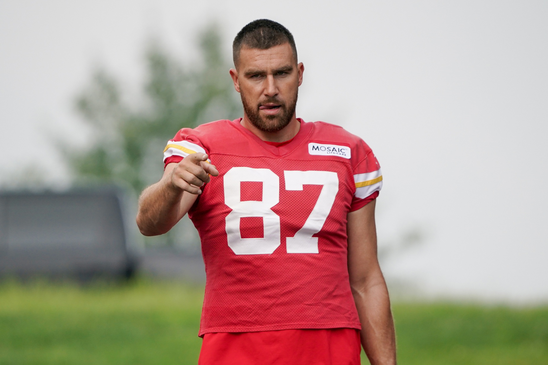 Travis Kelce - Let's go take care of some business.#Gameday  #ChiefsKingdom