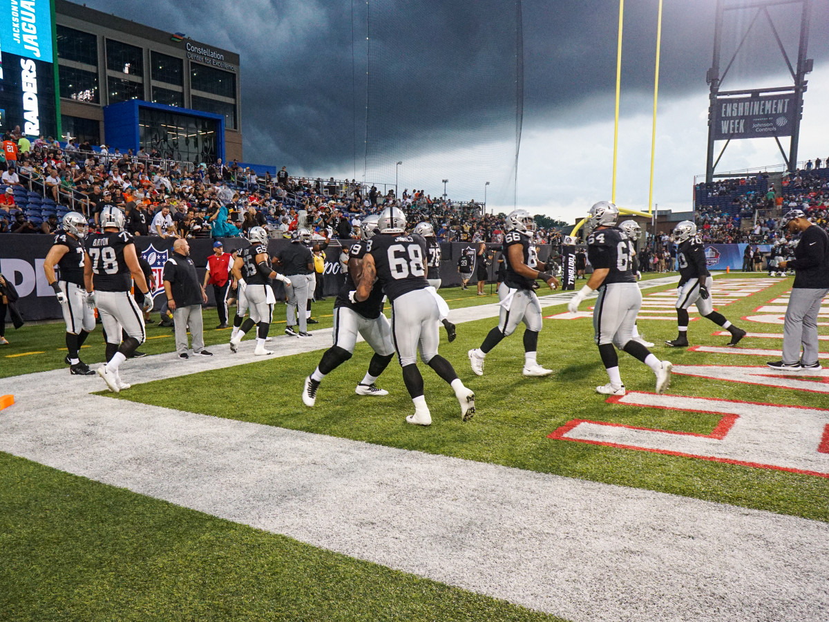 raiders pre game