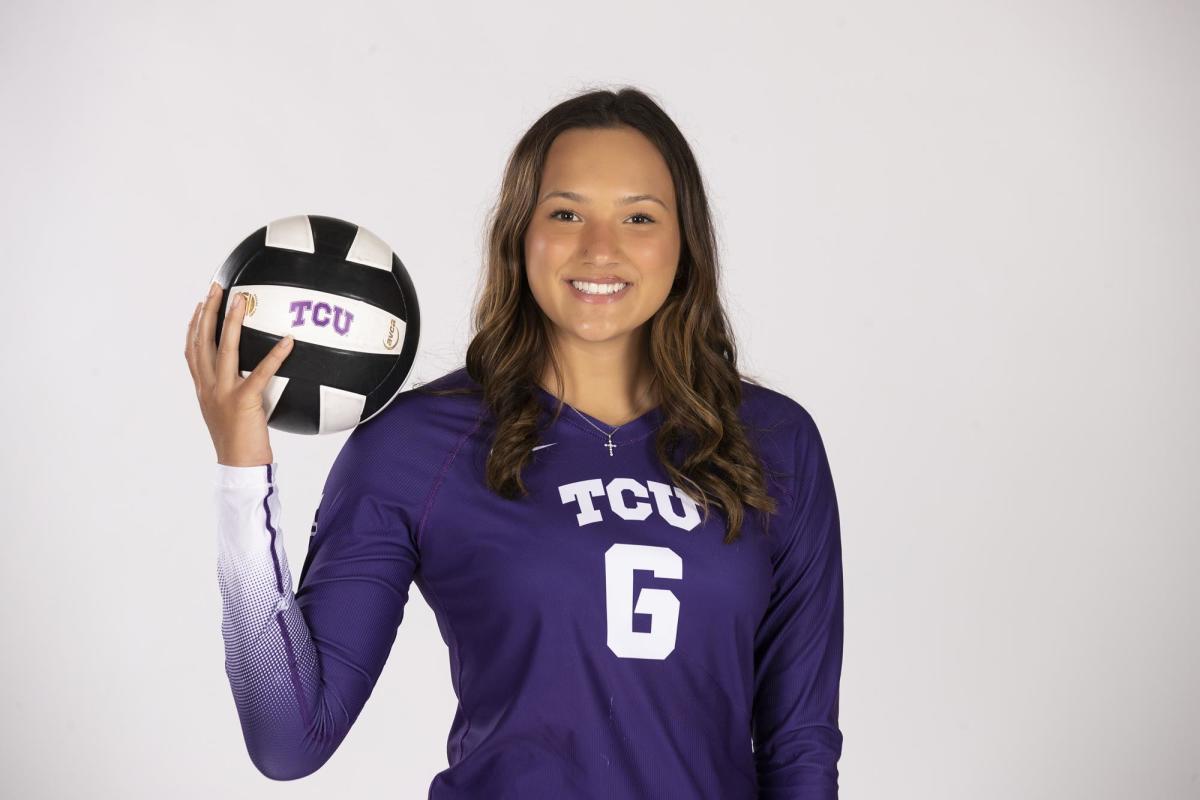 TCU Volleyball; Taylor Raiola