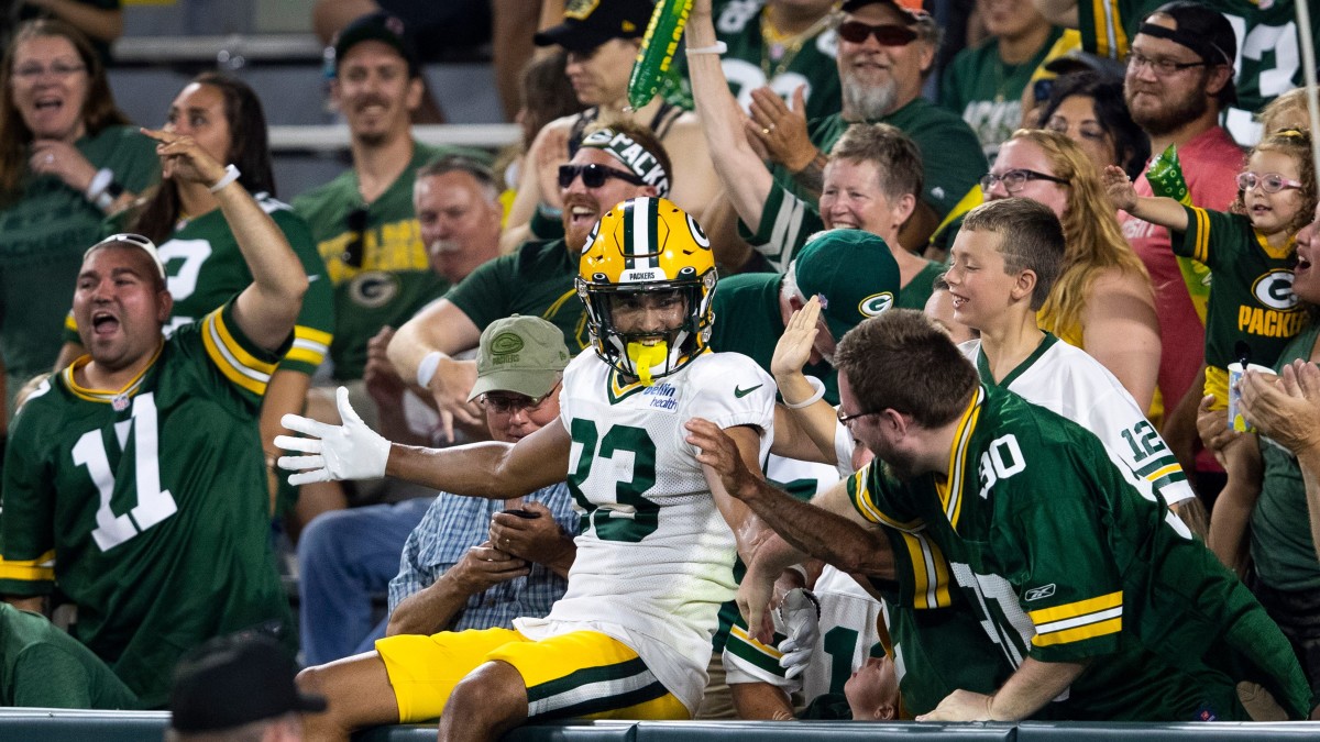 Highlights From Packers Family Night Sports Illustrated Green Bay